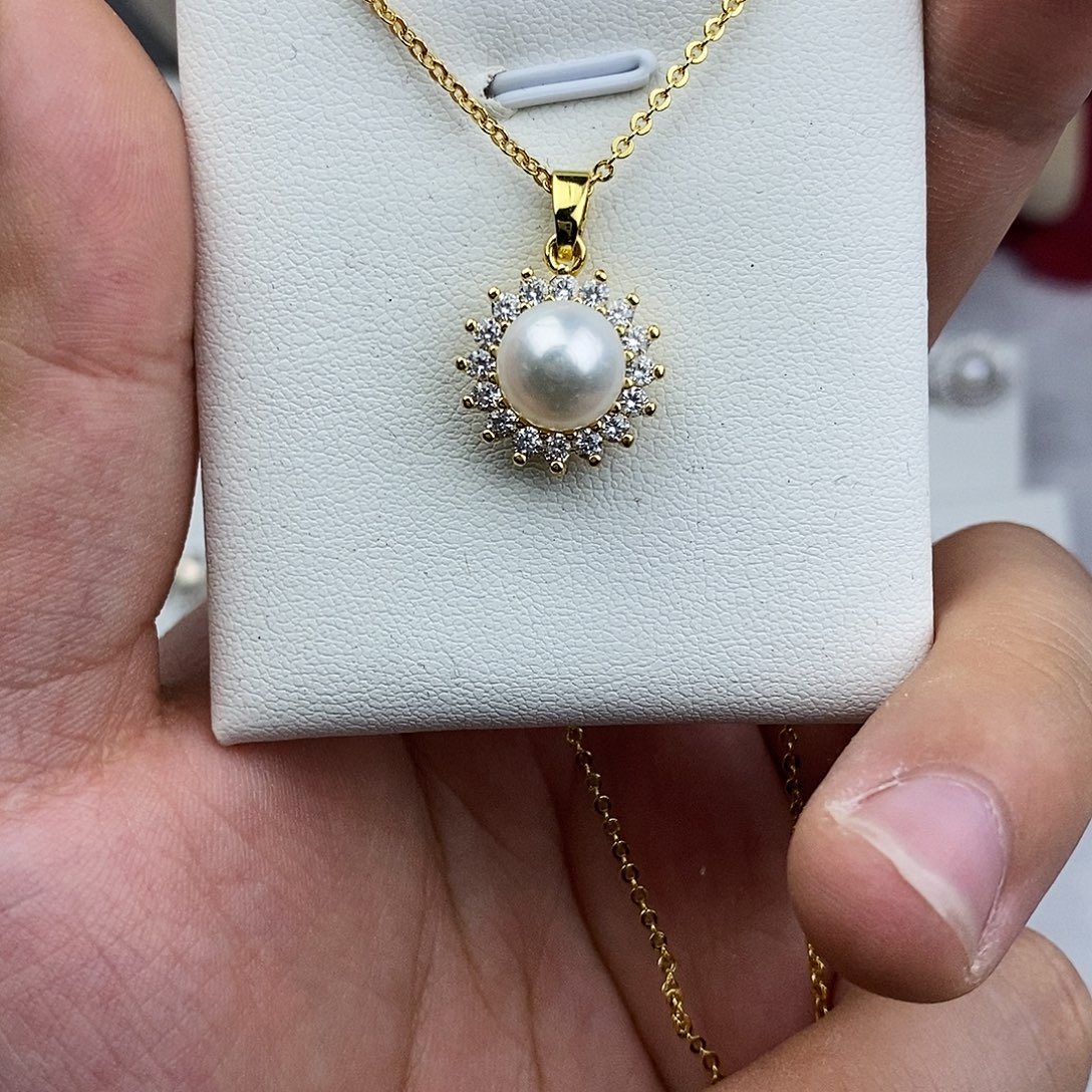 淡水珍珠耳饰未镶嵌