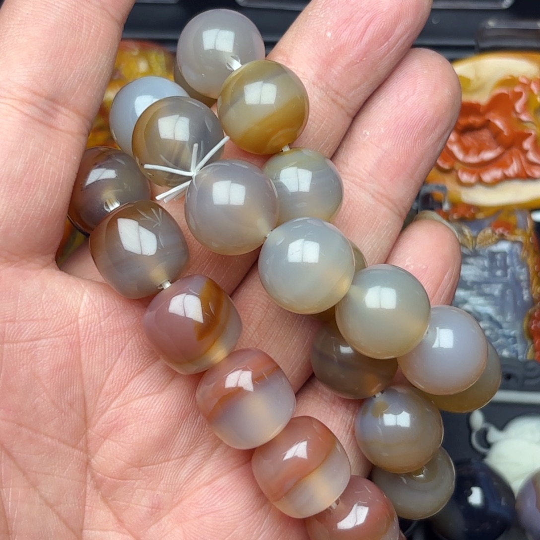 阿***哥玛瑙/玉髓未镶嵌玛瑙