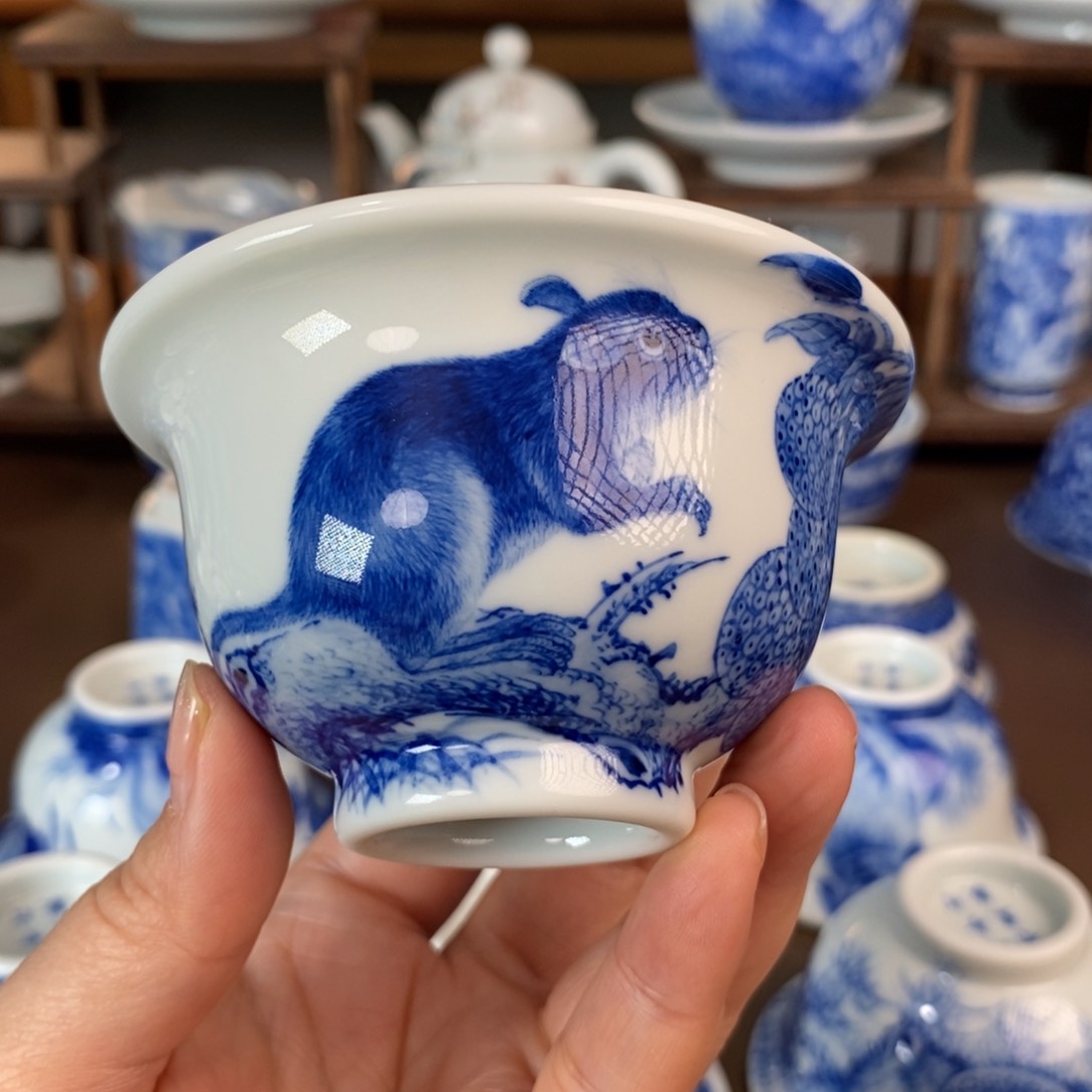 景德镇陶瓷手工手绘