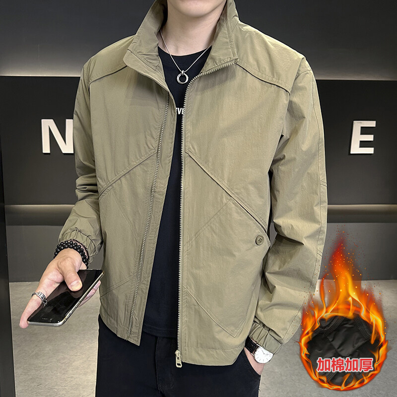 TUCANO/啄木鳥休闲男外套2025加厚新款潮流薄款青年夹克百搭上衣