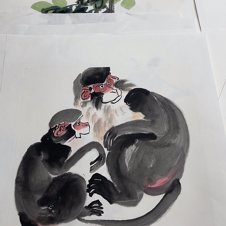 姜奇老师花鸟作品35×35