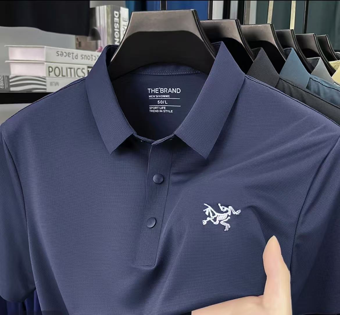 01 N家夏季冰丝无痕系列POLO衫