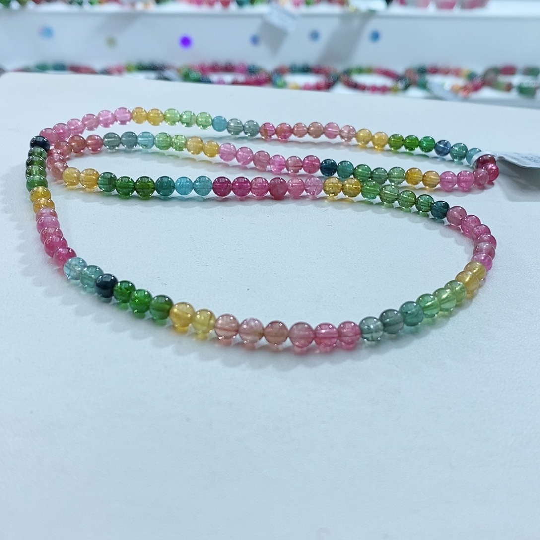 碧玺手链未镶嵌王*予碧玺