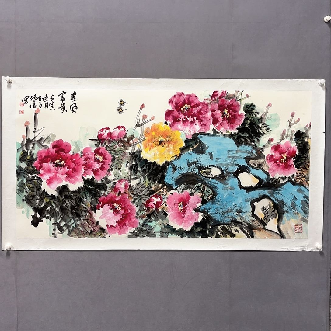 国画国画纯手绘作品请放心去藏