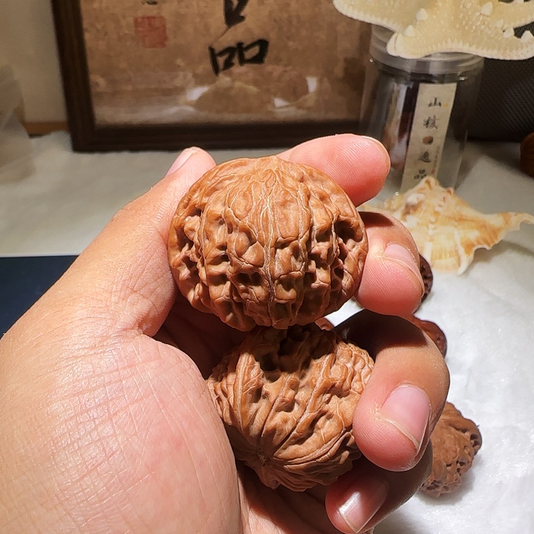 40太行山磨盘油蜡皮质全品无修