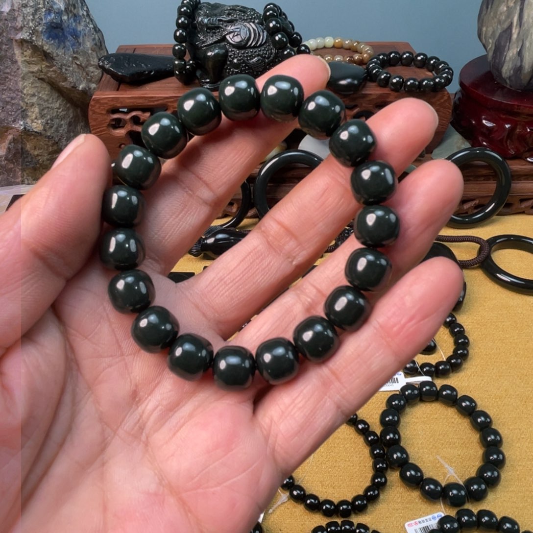 和田玉手链未镶嵌