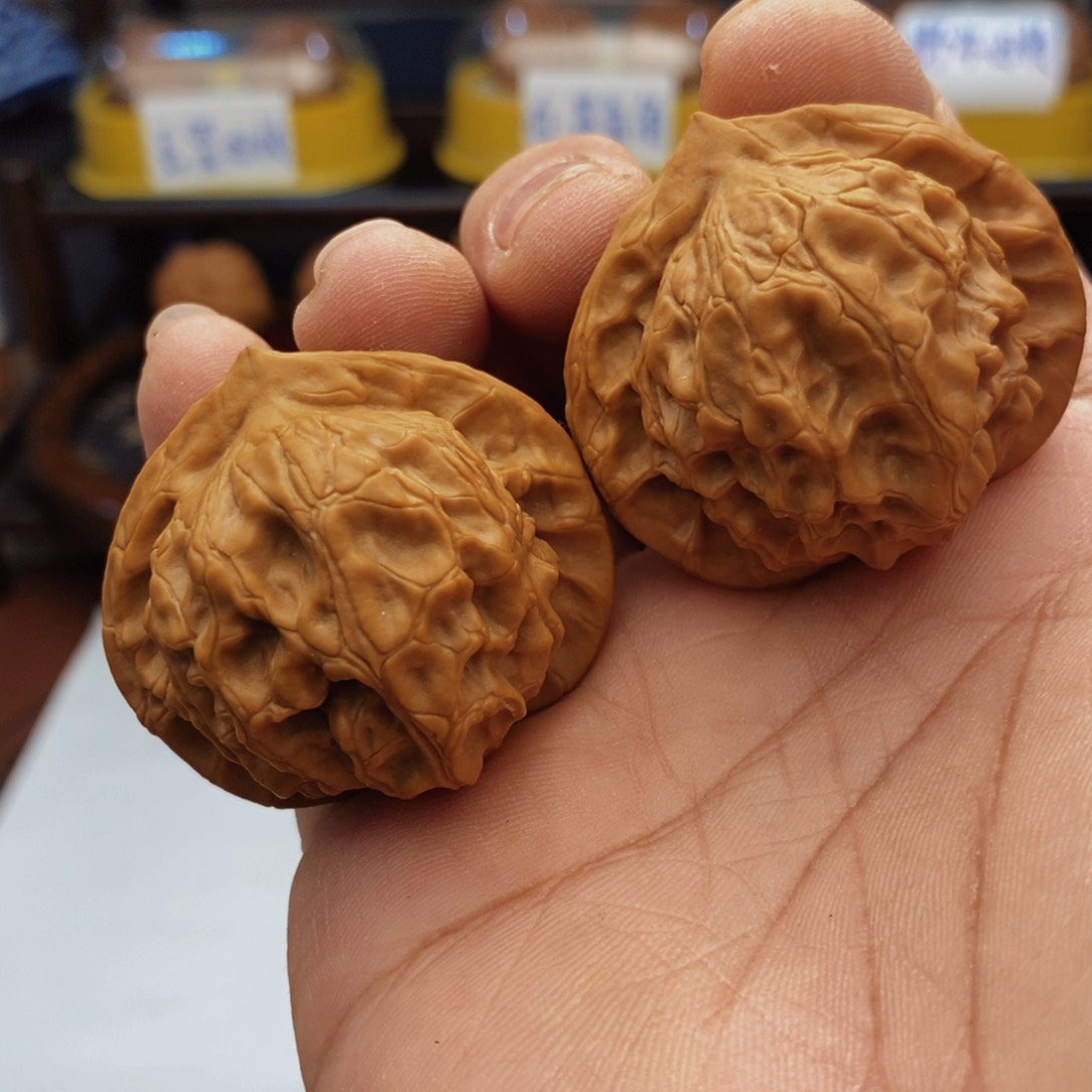 文玩核桃把件42尺 全品图图 1