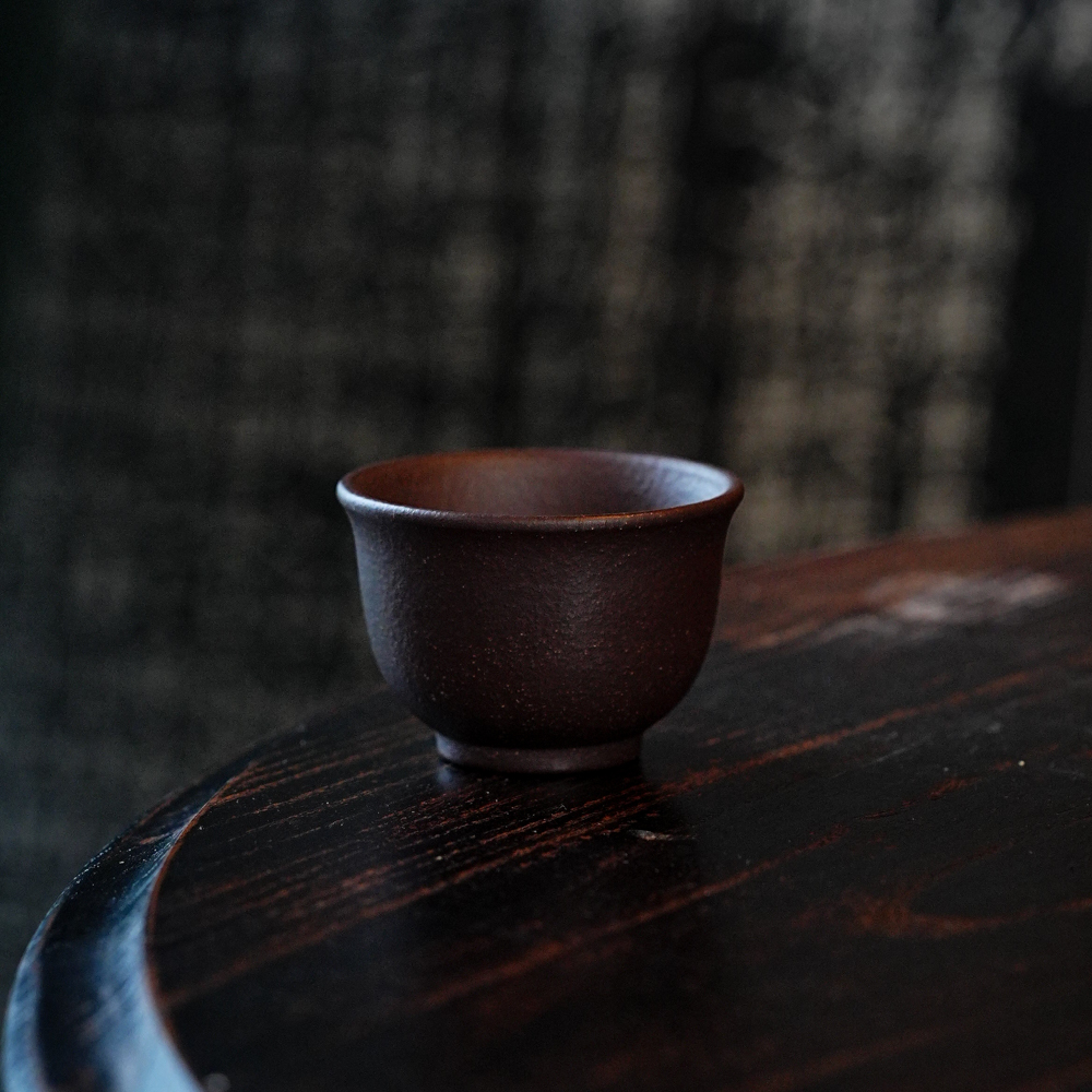 松泉茶器 |《紫泥缸杯》 实用   主人杯  xbzyh092