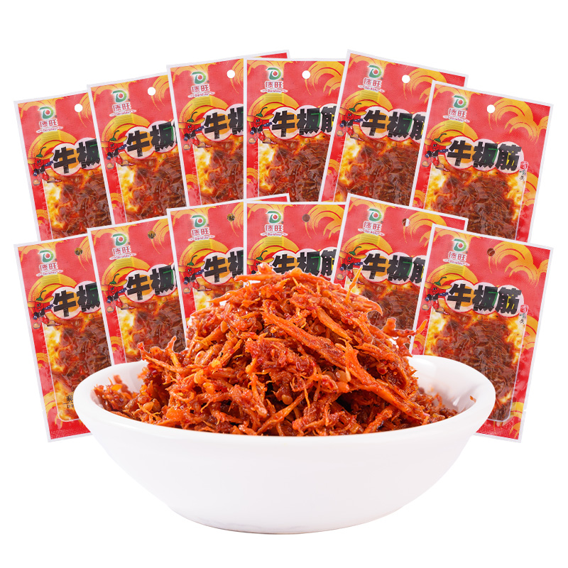 傣旺麻辣味牛板筋12g*3袋