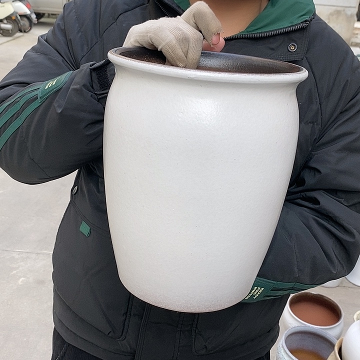 紫砂花盆正品口20高25