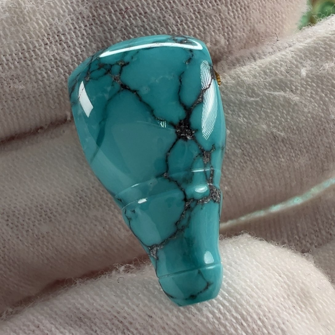 未镶嵌绿松石配饰12mm