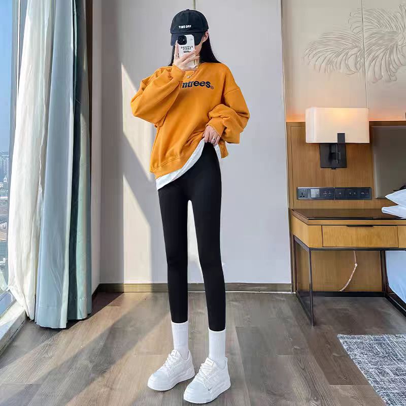 【2609黑桃A】春秋显瘦瑜伽芭比裤鲨鱼裤外穿打底