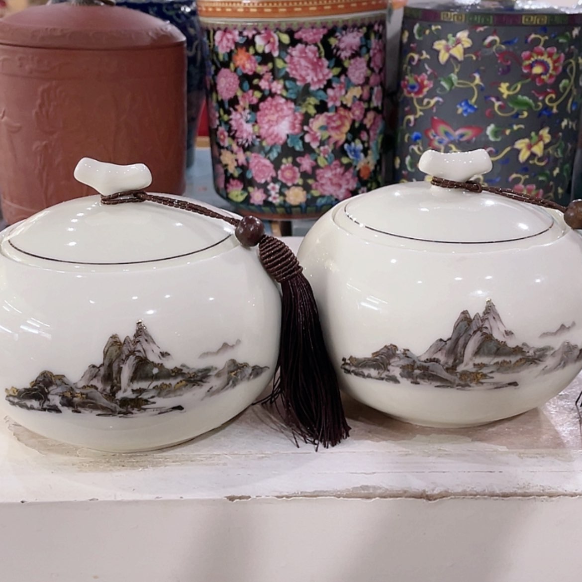 【闪购商品】罐陶瓷茶叶罐密封罐