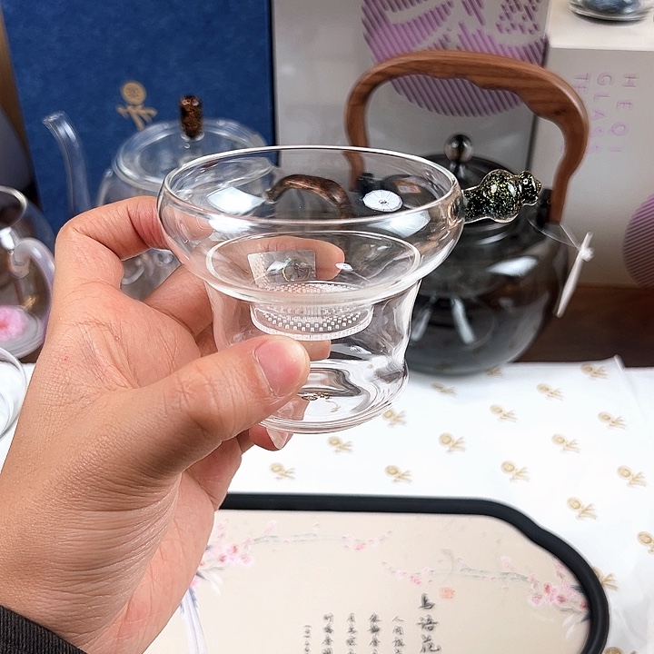 黑金奉珠茶漏。。。。。