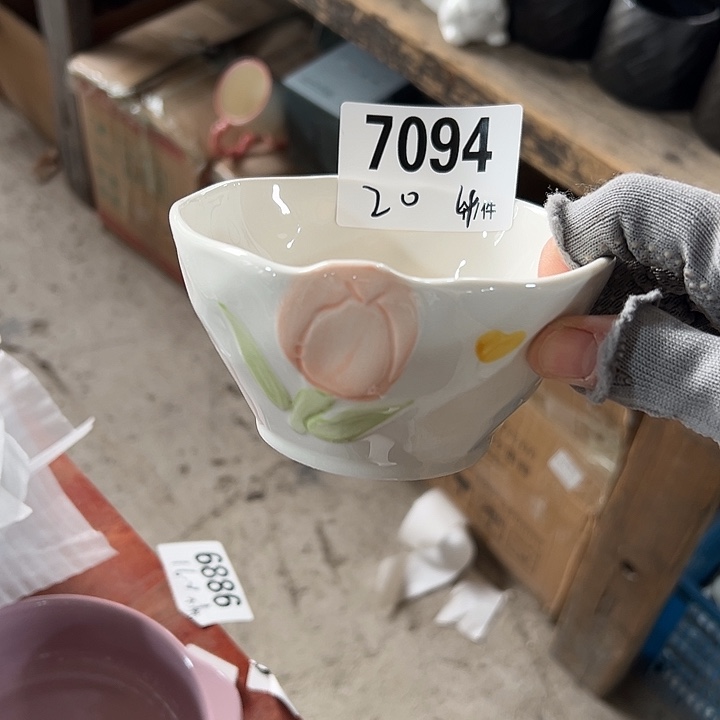 瓷外贸陶瓷微瑕7094
