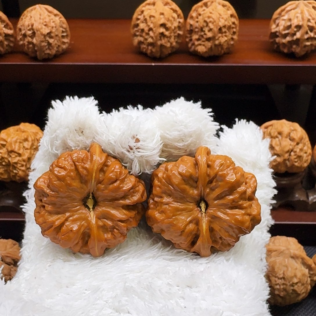 大***爹手串/手链核桃奶油蜡皮蛤蟆头42