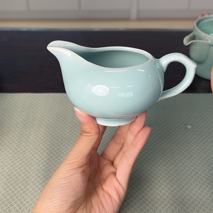 龙泉云间青瓷小米茶器