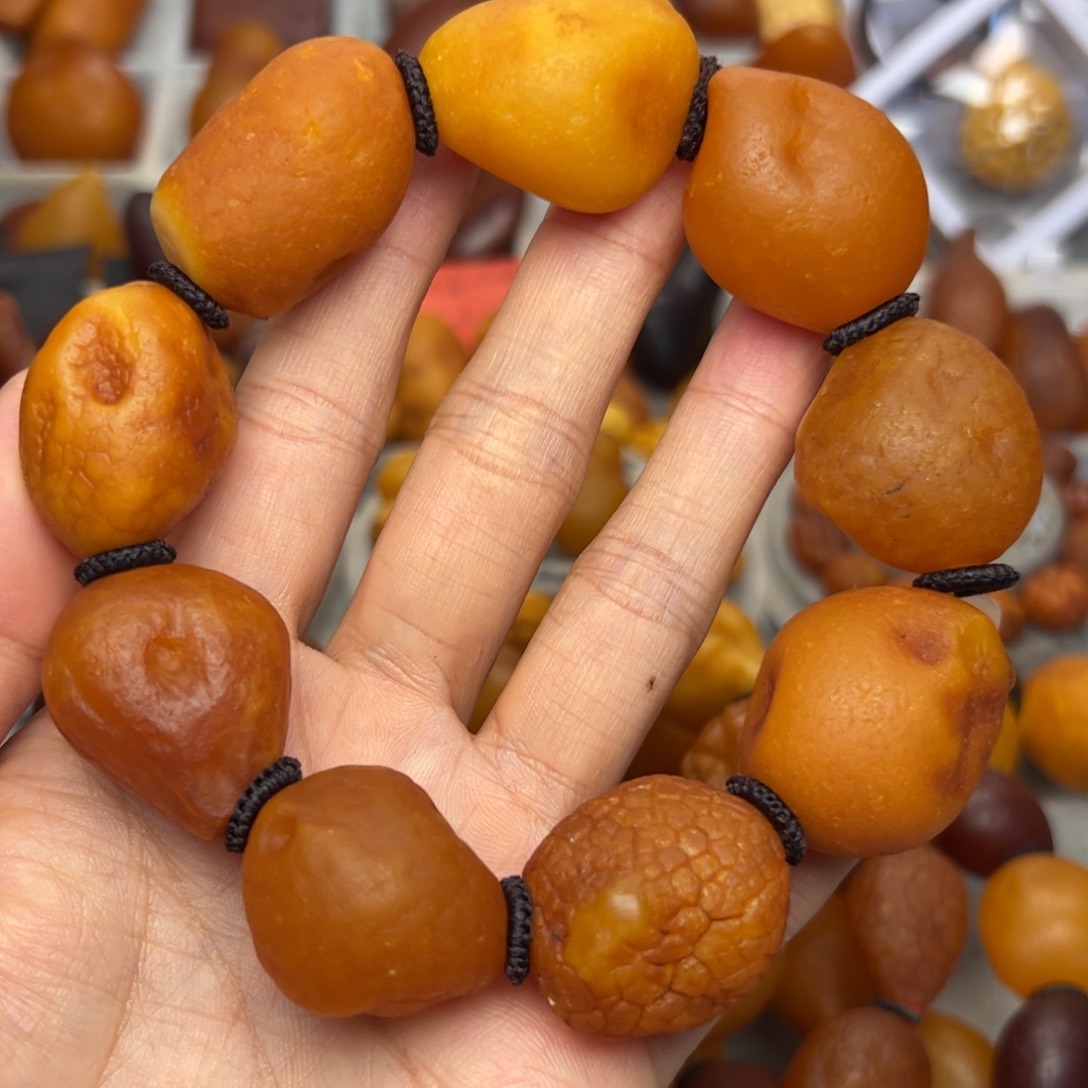 琥珀裸石未镶嵌天然蜜蜡