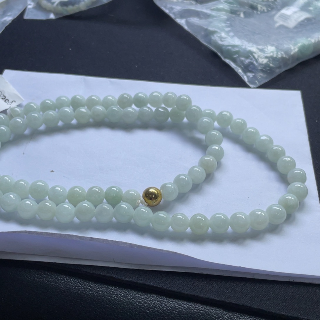 翡翠未镶嵌手链翡翠项链