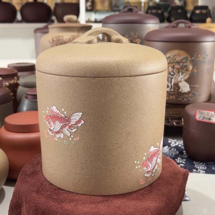 紫砂茶叶罐紫砂茶叶罐