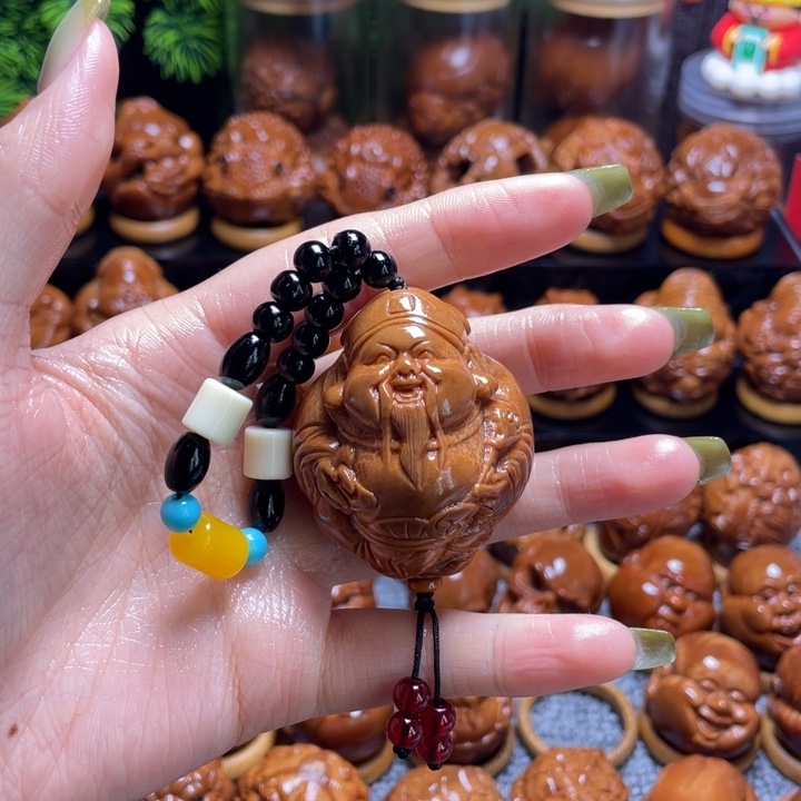 橄榄核手串/手链@****?财神