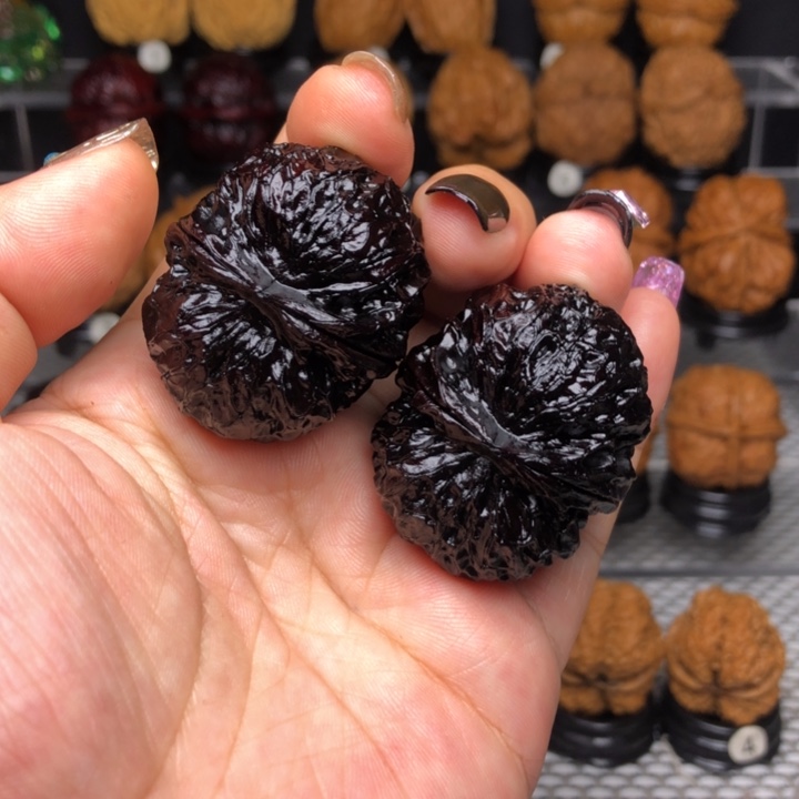 橄榄核吊坠11玲珑绣球