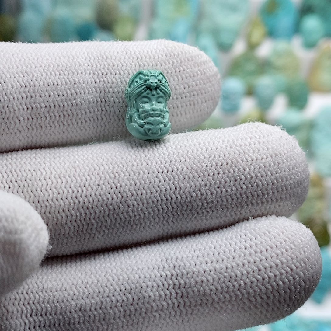 绿松石绿松石未镶嵌显***我