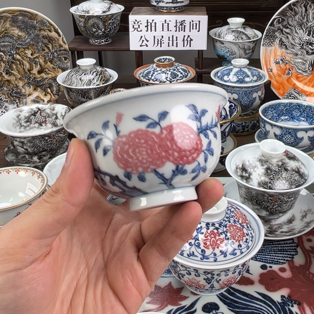 勤***李景德镇手工手绘陶瓷