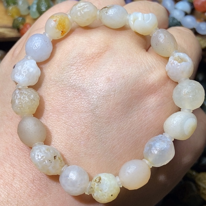 玛瑙/玉髓合金手链