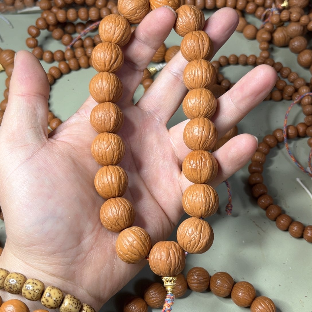 吊坠猴头核桃三维同尺19聚宝盆