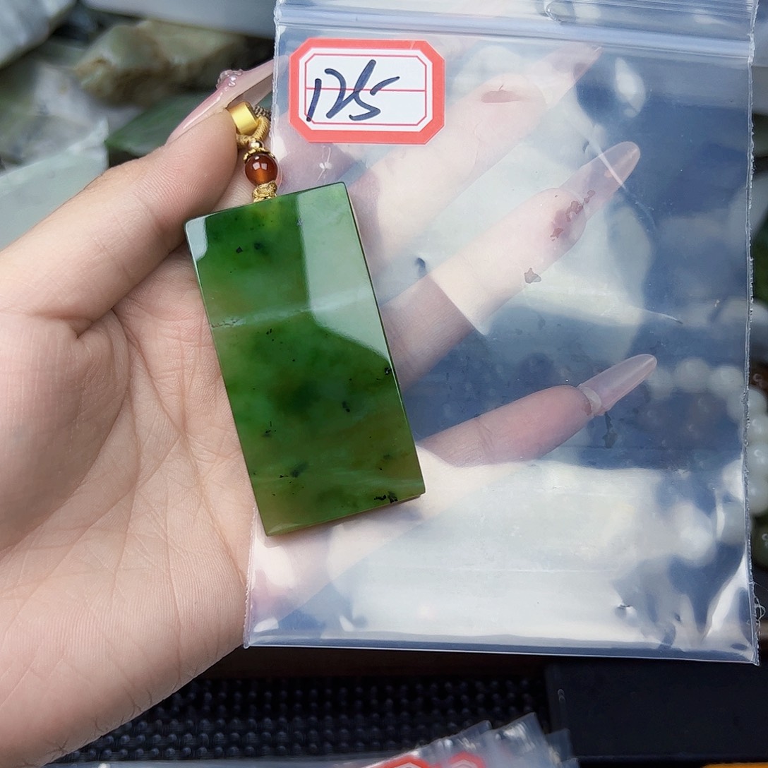 和田玉珠宝半成品未镶嵌