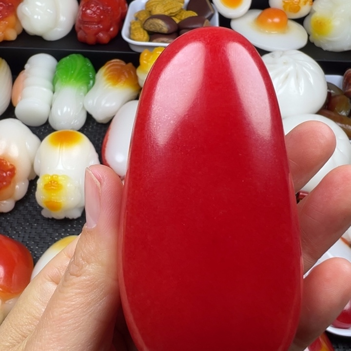 新疆戈壁五彩石金丝