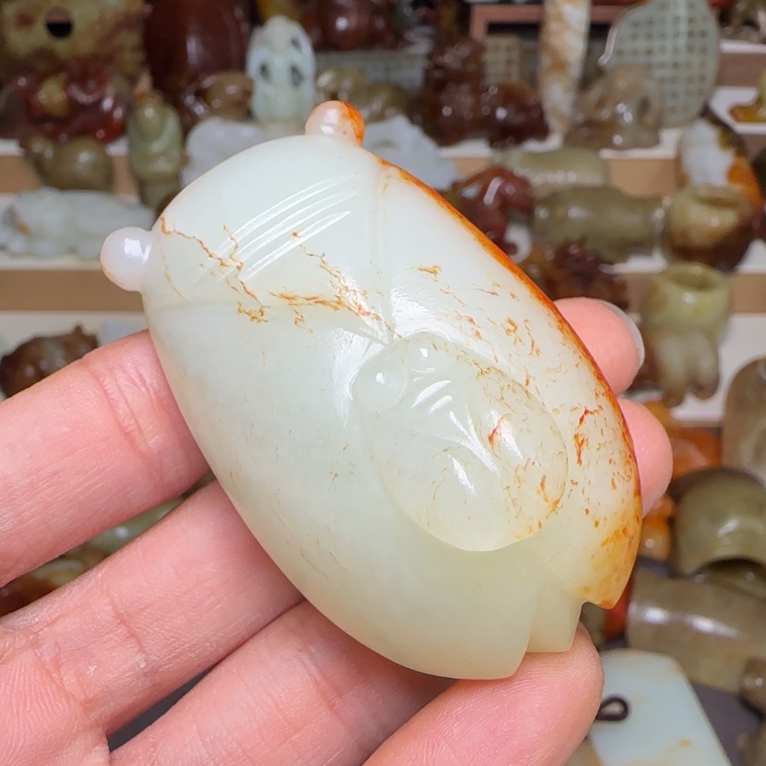 小***头和田玉未镶嵌颈饰