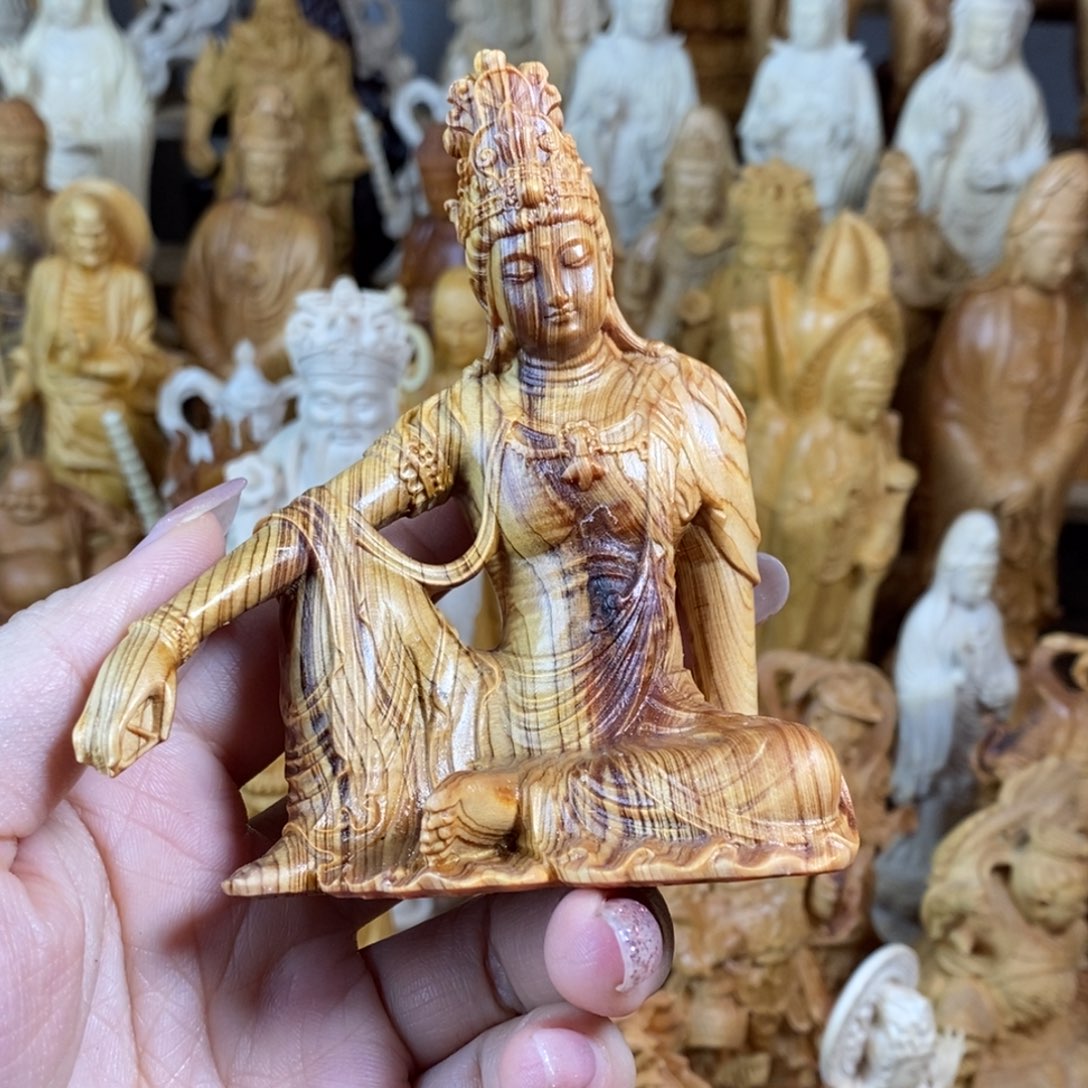 拖***哥木崖柏10结油自在观音