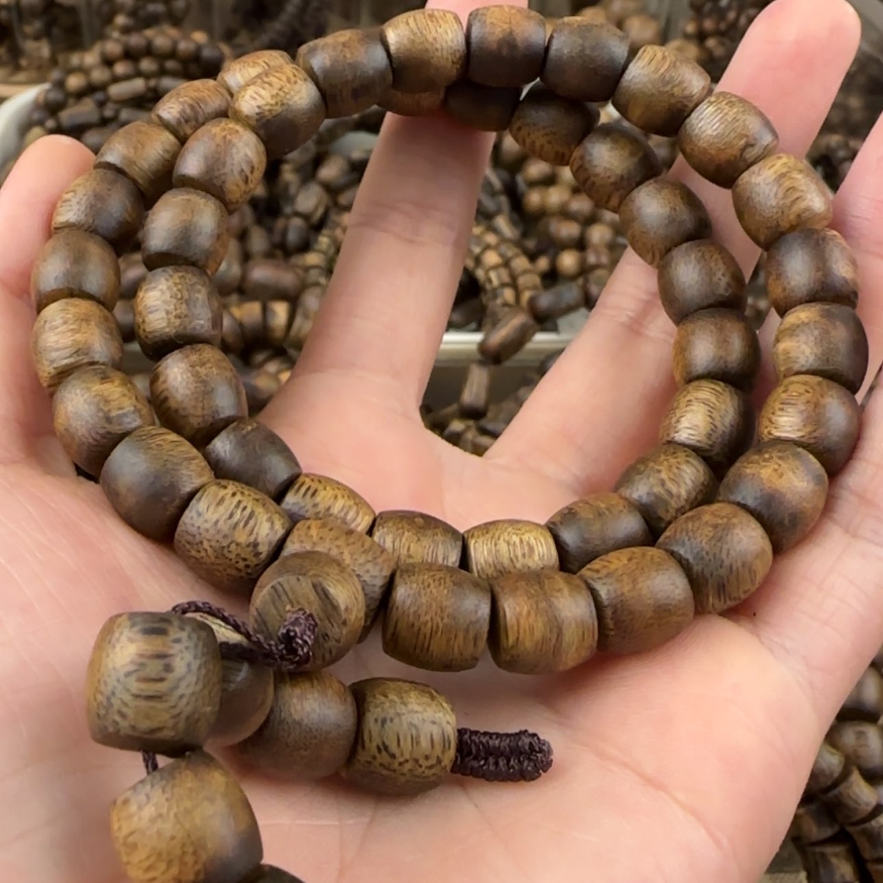 【闪购商品】沉香手串山*人奇楠手串17.9克