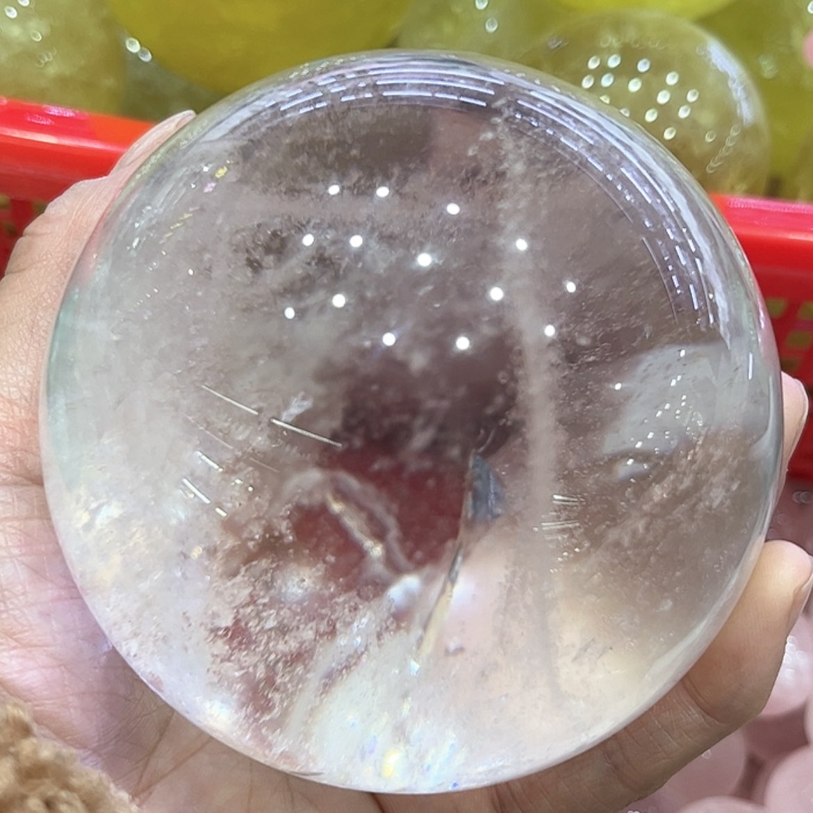 【闪购商品】水晶摆件球未镶嵌