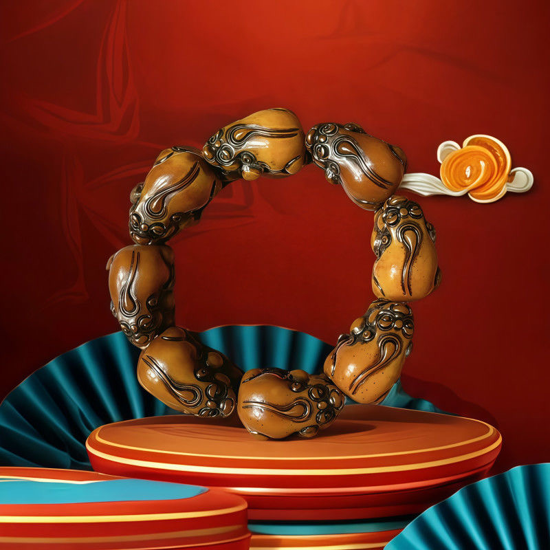 貔貅单圈手串-无礼盒-008