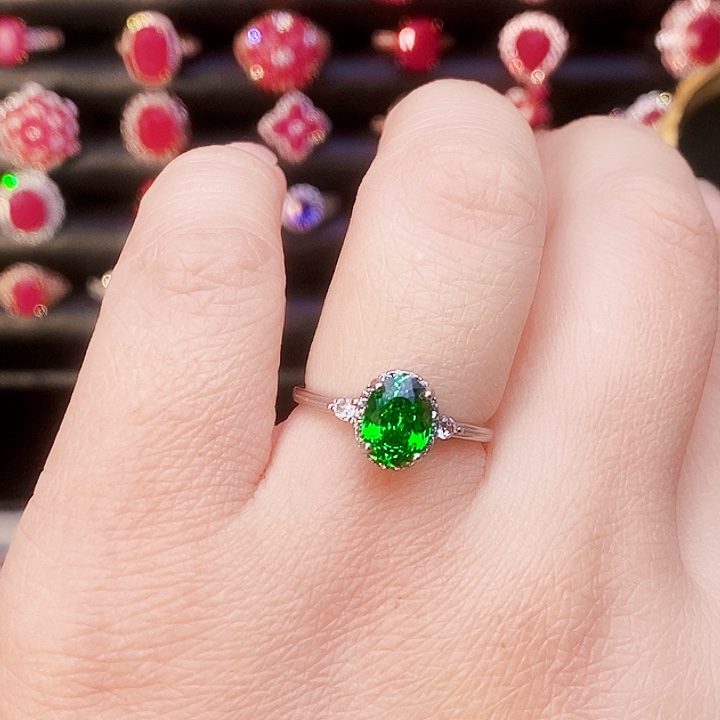 锂辉石银S925镶嵌2