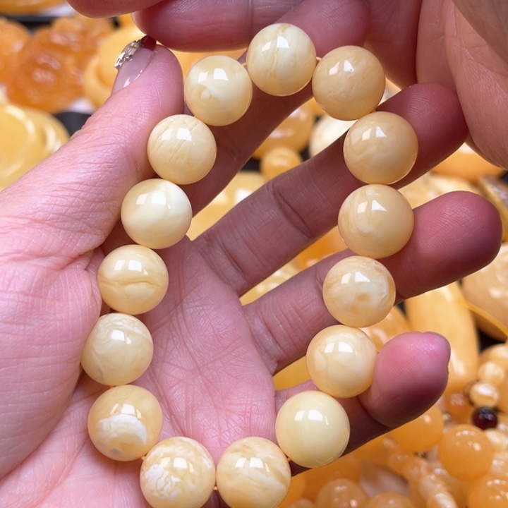 蜜蜡裸石未镶嵌蜜蜡吊坠