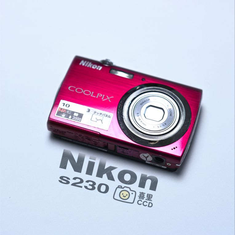 95新 Nikon/尼康 s230 1000万像素全屏触屏适合人像风景
