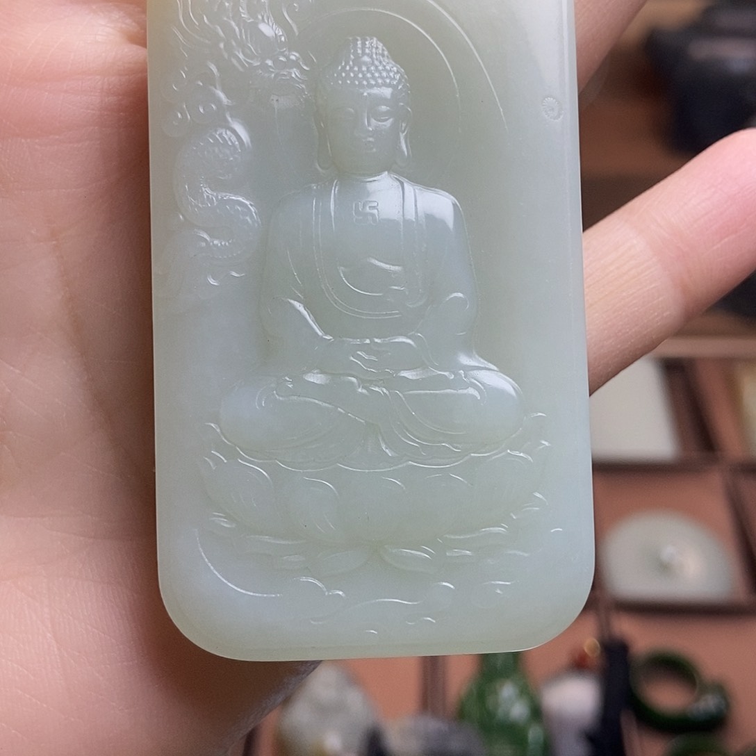 和田玉（糖玉）颈饰未镶嵌