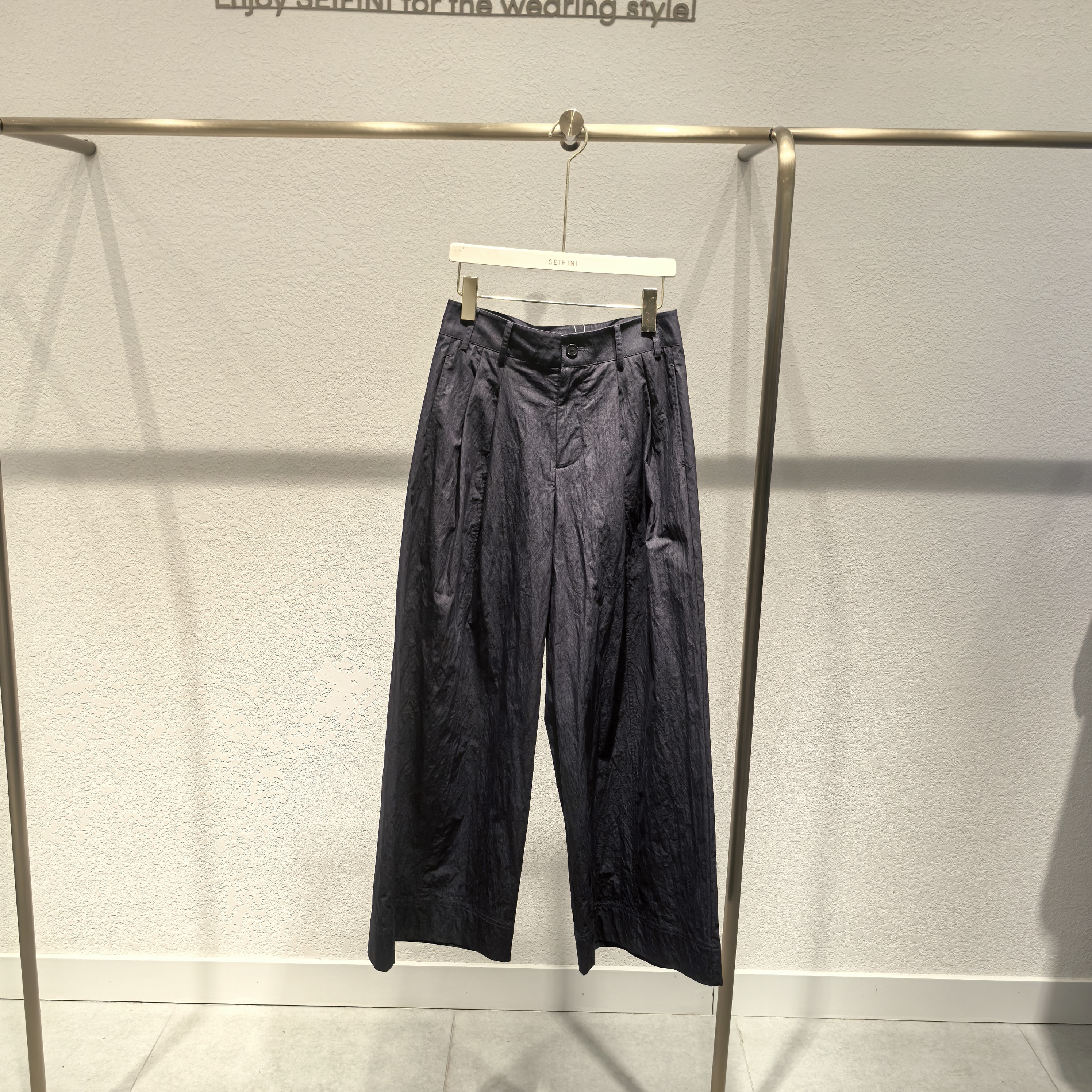 SEIFINI诗凡黎2025夏装商场同款阔腿裤百搭裙裤休闲裤3G4150811