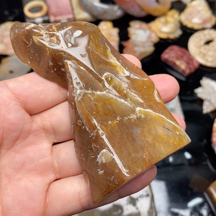 硅化珊瑚（珊瑚玉）手镯未镶嵌