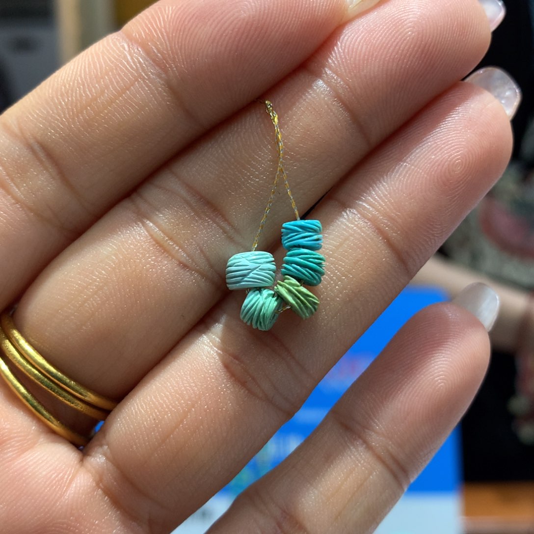 绿松石配饰未镶嵌