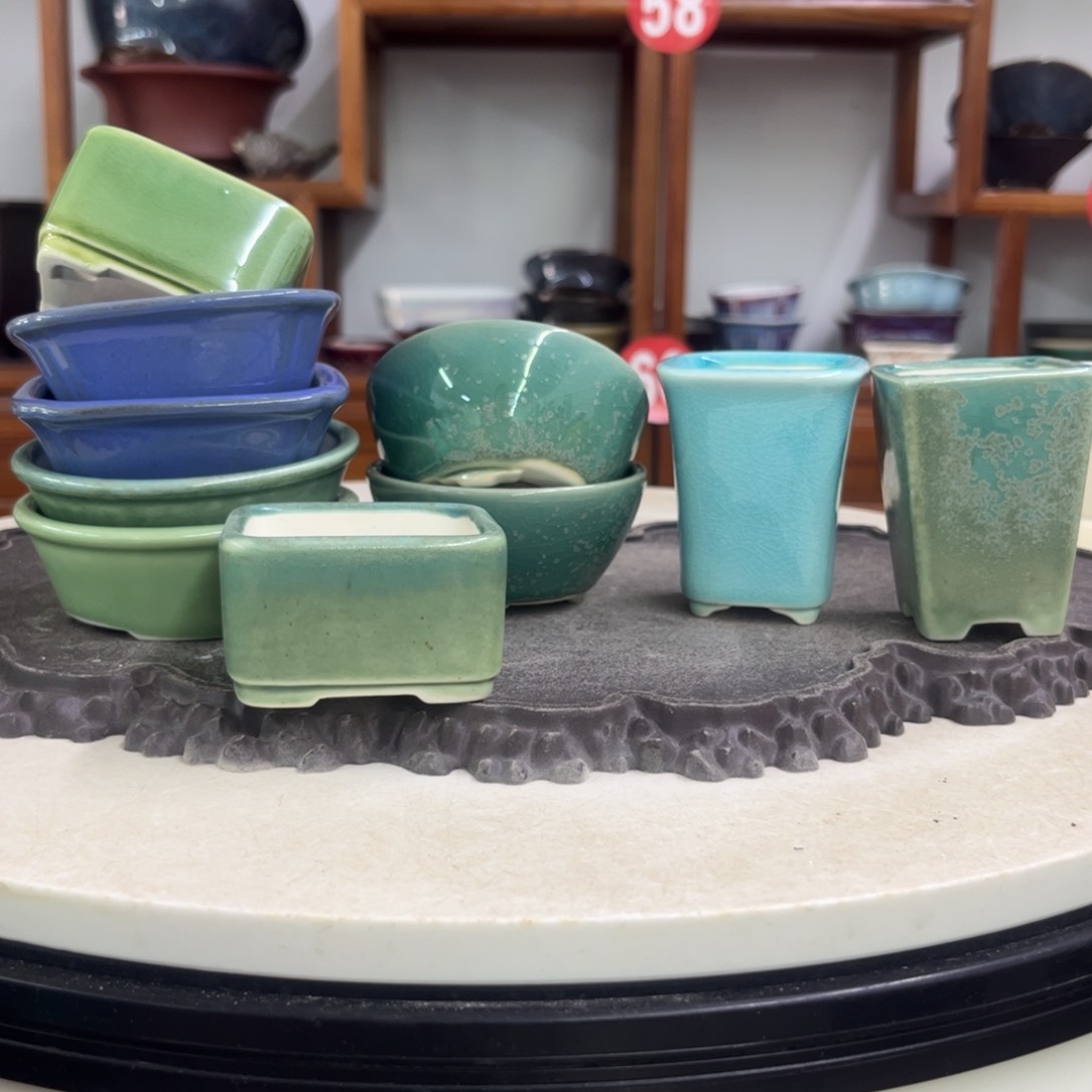 紫砂花盆瑕疵10个。。。。