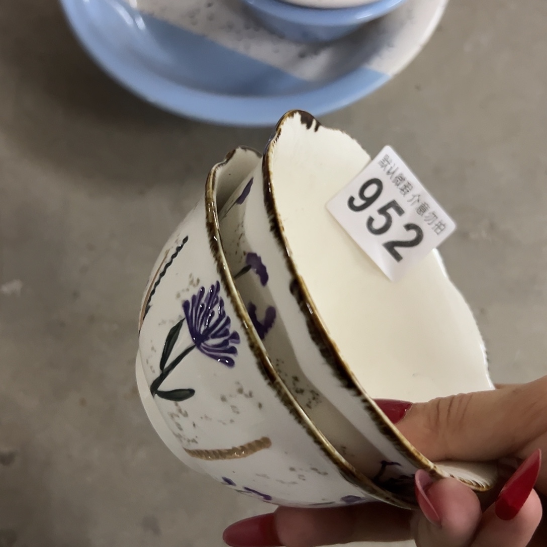 陶微瑕莫奈米饭碗两个952