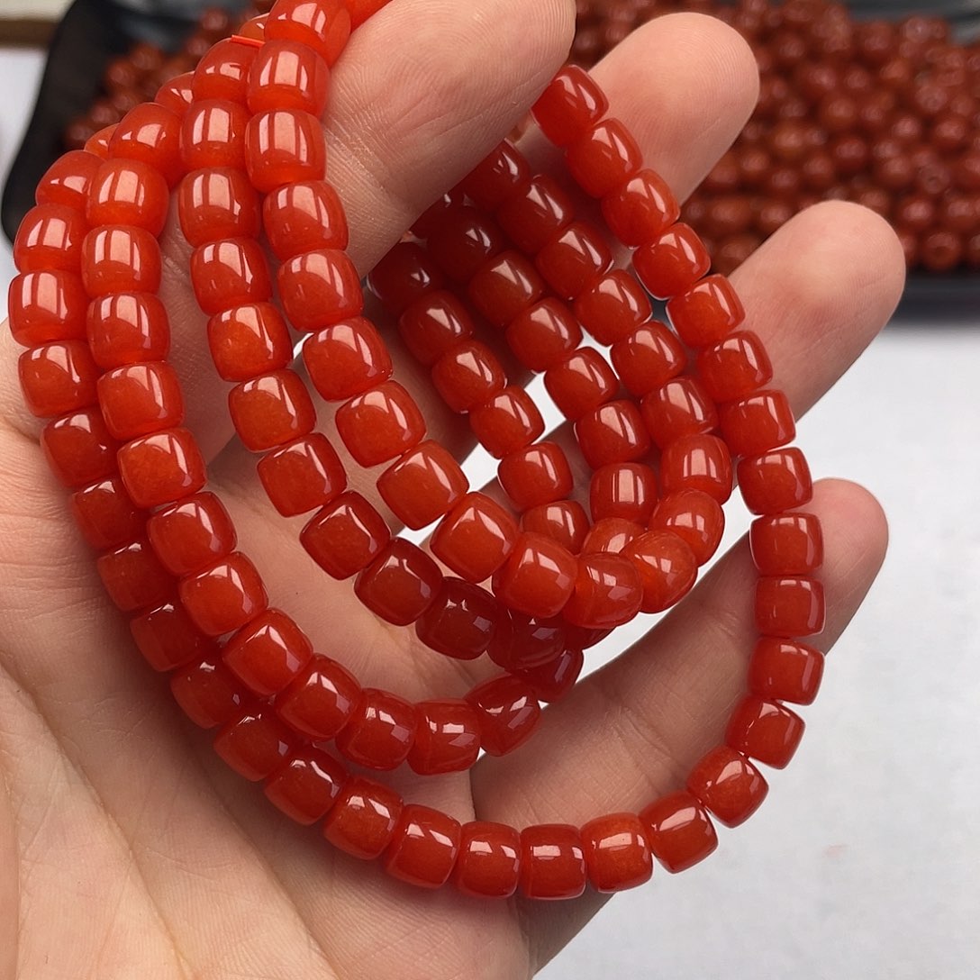 南红玛瑙13和 拍四发一未镶嵌归*树