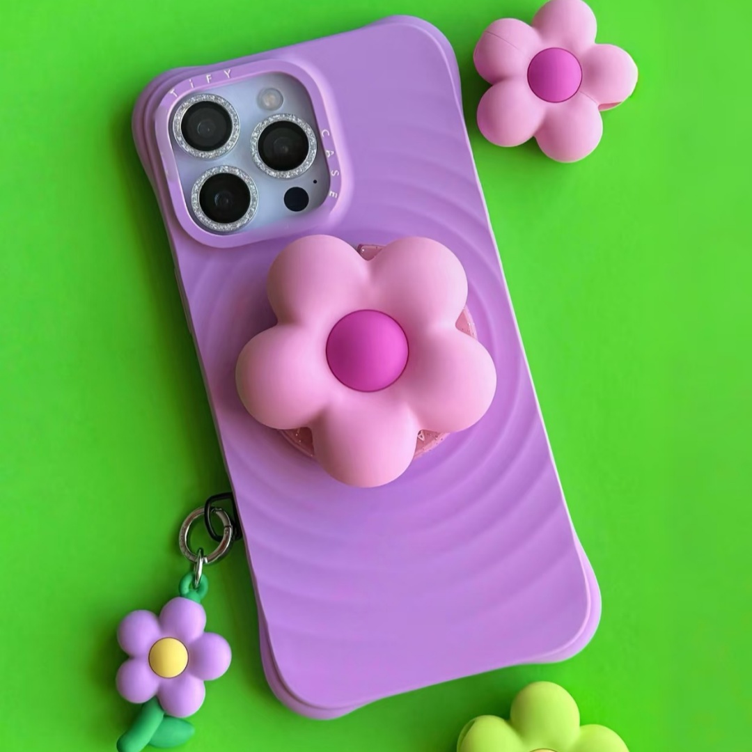 【赵星星专属】Magsafe磁吸手机可爱卡通折叠可伸缩支架泡泡骚