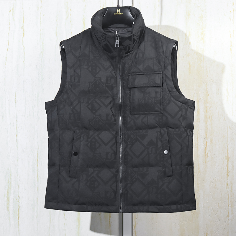 机场货男装尾货 秋冬款新款时尚百搭舒适外穿羽绒马甲3782