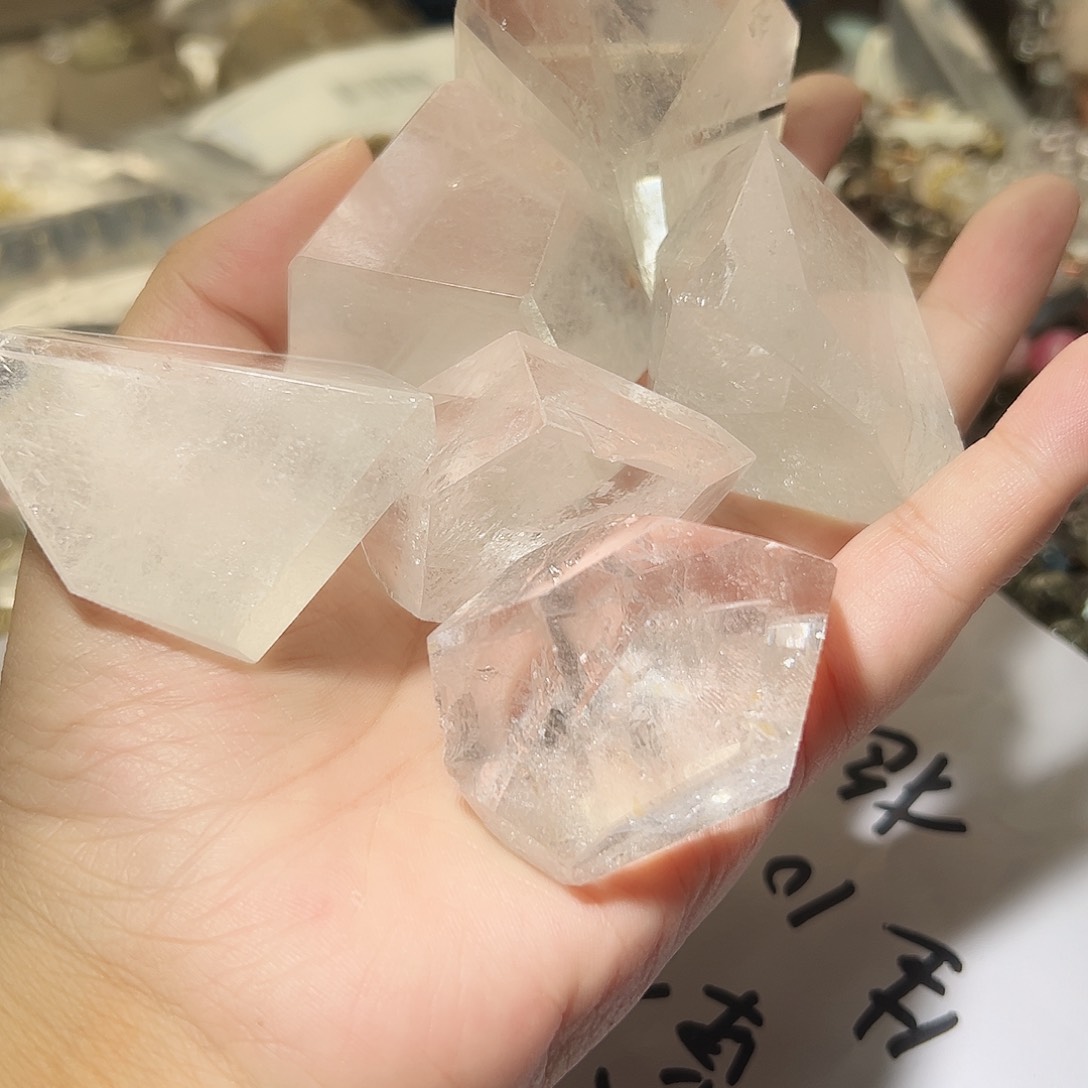 水晶手链未镶嵌喜马拉雅白水晶原石